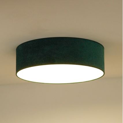 Duolla - LED Ceiling light CORTINA LED/26W/230V d. 30 cm 4000K green