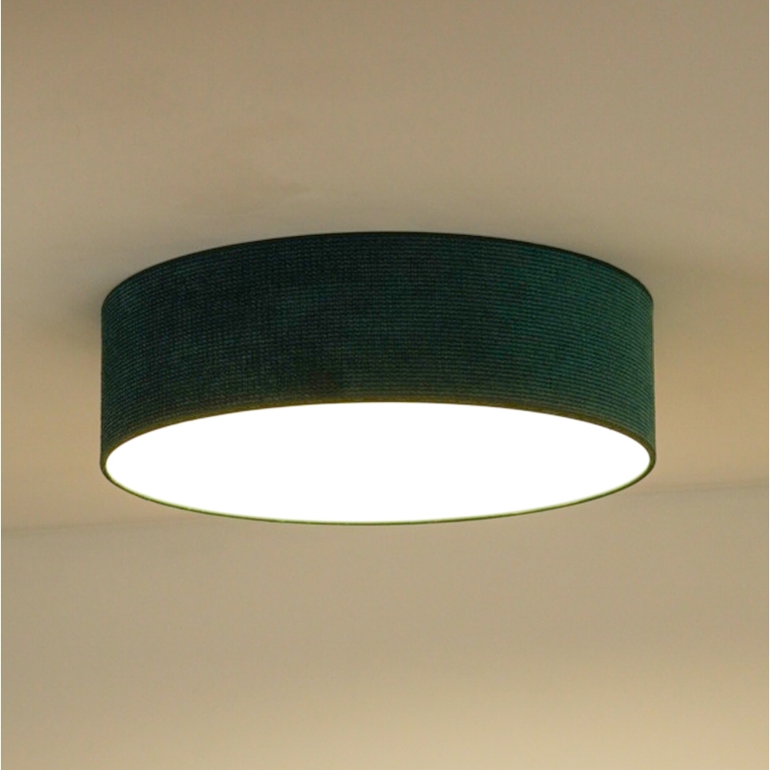 Duolla - LED Ceiling light CORTINA LED/26W/230V d. 30 cm 4000K green