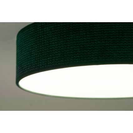 Duolla - LED Ceiling light CORTINA LED/26W/230V d. 30 cm 4000K green