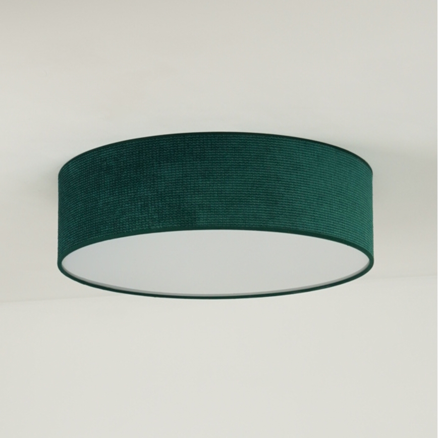 Duolla - LED Ceiling light CORTINA LED/26W/230V d. 30 cm 4000K green