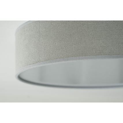 Duolla - LED Ceiling light CORTINA LED/26W/230V d. 30 cm 4000K grey