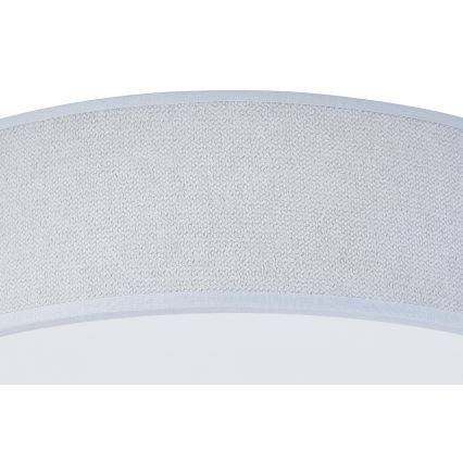 Duolla - LED Ceiling light CORTINA LED/26W/230V d. 30 cm 4000K grey