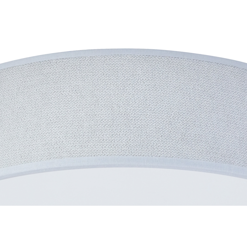 Duolla - LED Ceiling light CORTINA LED/26W/230V d. 30 cm 4000K grey