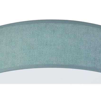 Duolla - LED Ceiling light CORTINA LED/26W/230V d. 30 cm 4000K turquoise