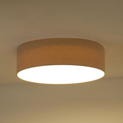 Duolla - LED Ceiling light CORTINA LED/26W/230V d. 45 cm 4000K beige
