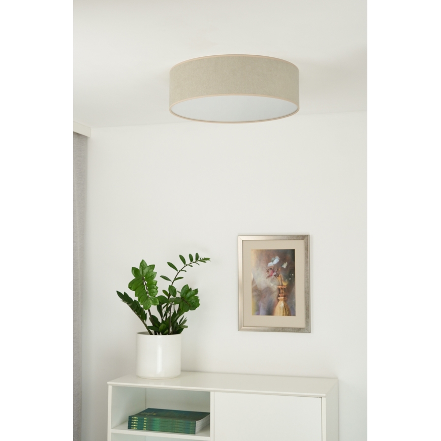 Duolla - LED Ceiling light CORTINA LED/26W/230V d. 45 cm 4000K beige