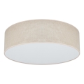 Duolla - LED Ceiling light CORTINA LED/26W/230V d. 45 cm 4000K beige