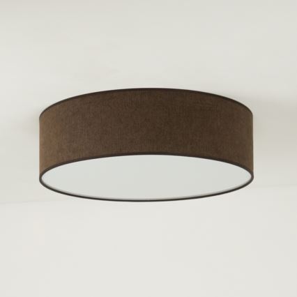 Duolla - LED Ceiling light CORTINA LED/26W/230V d. 45 cm 4000K brown