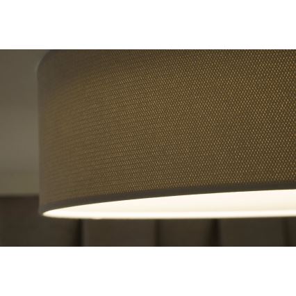 Duolla - LED Ceiling light CORTINA LED/26W/230V d. 45 cm 4000K grey