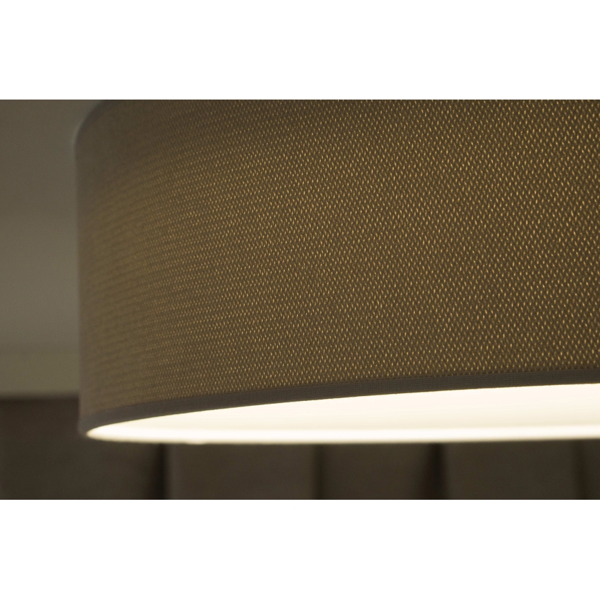 Duolla - LED Ceiling light CORTINA LED/26W/230V d. 45 cm 4000K grey