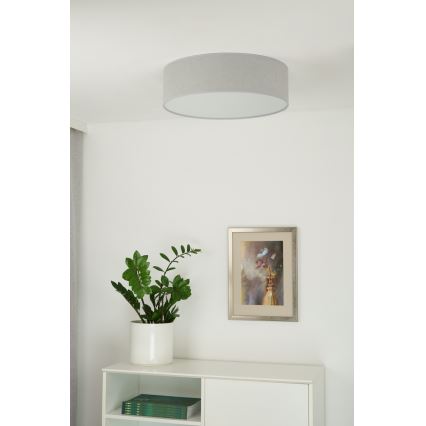 Duolla - LED Ceiling light CORTINA LED/26W/230V d. 45 cm 4000K grey