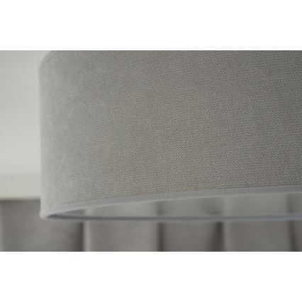 Duolla - LED Ceiling light CORTINA LED/26W/230V d. 45 cm 4000K grey