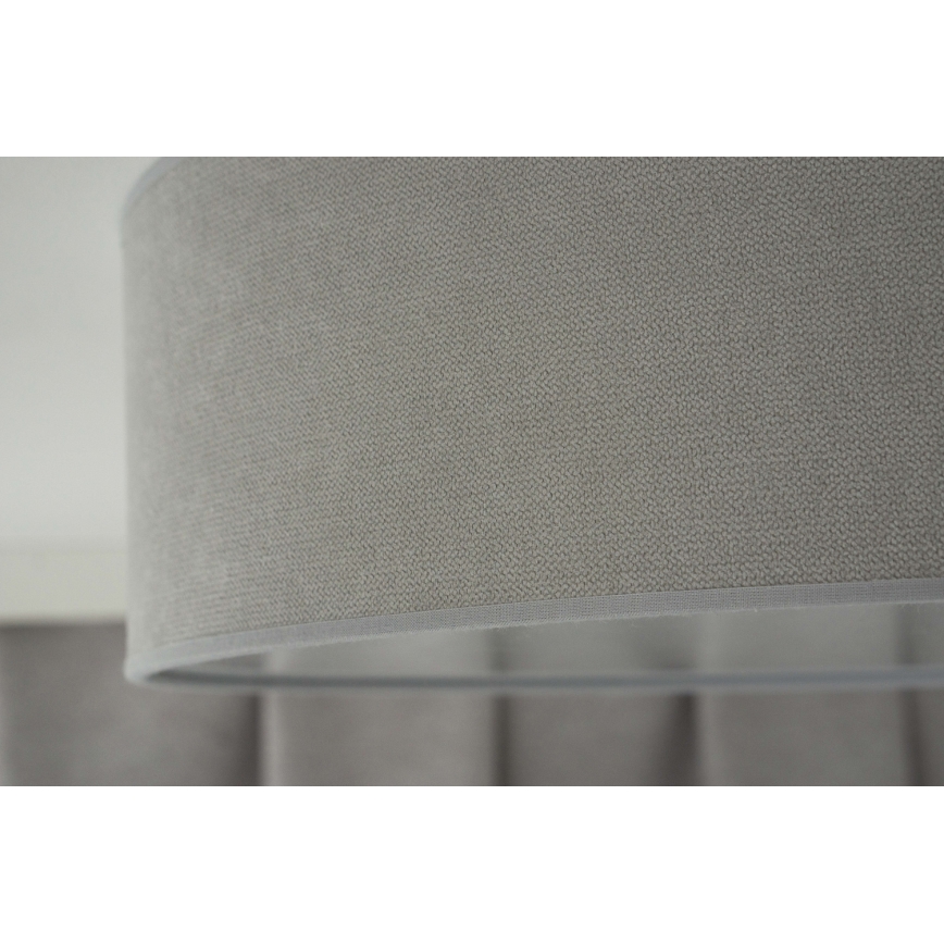 Duolla - LED Ceiling light CORTINA LED/26W/230V d. 45 cm 4000K grey