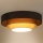 Duolla - LED Ceiling light LUNETA LED/26W/230V d. 60 cm 4000K brown/gold/creamy