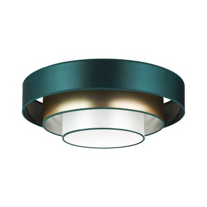 Duolla - LED Ceiling light LUNETA LED/26W/230V d. 60 cm 4000K green/gold/white