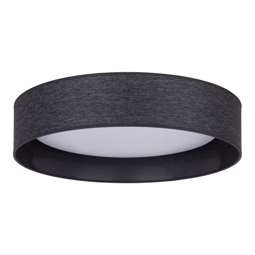 Duolla - LED Ceiling light ROLLER LED/24W/230V d. 45 cm anthracite