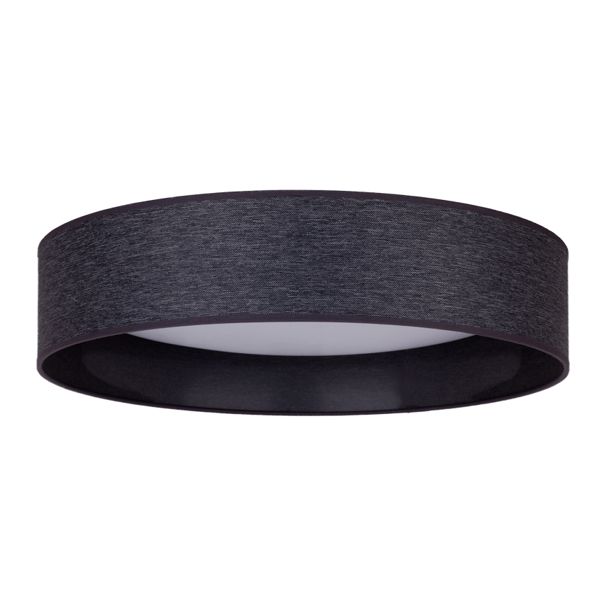Duolla - LED Ceiling light ROLLER LED/24W/230V d. 45 cm anthracite