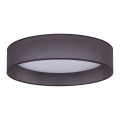 Duolla - LED Ceiling light ROLLER LED/24W/230V d. 45 cm anthracite