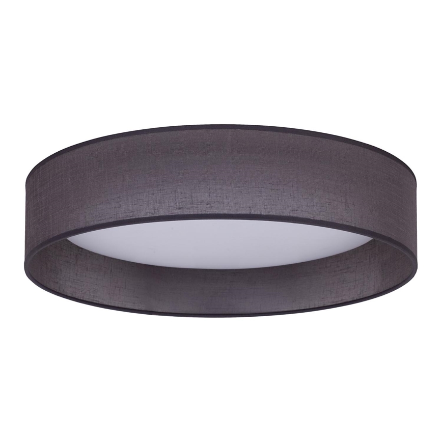 Duolla - LED Ceiling light ROLLER LED/24W/230V d. 45 cm anthracite