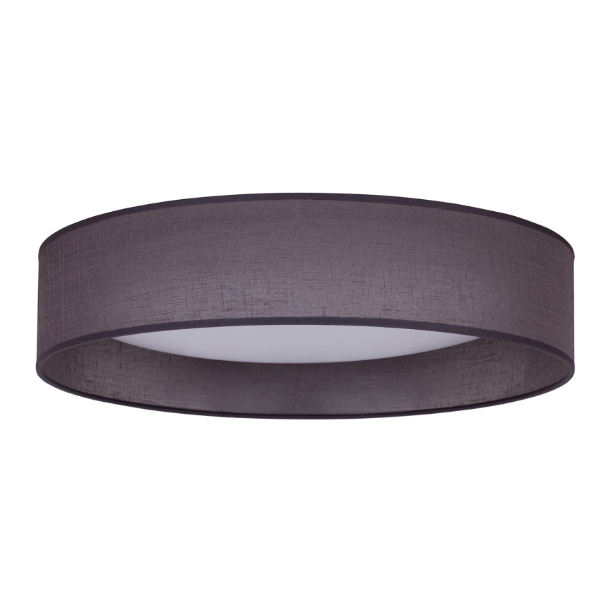Duolla - LED Ceiling light ROLLER LED/24W/230V d. 45 cm anthracite