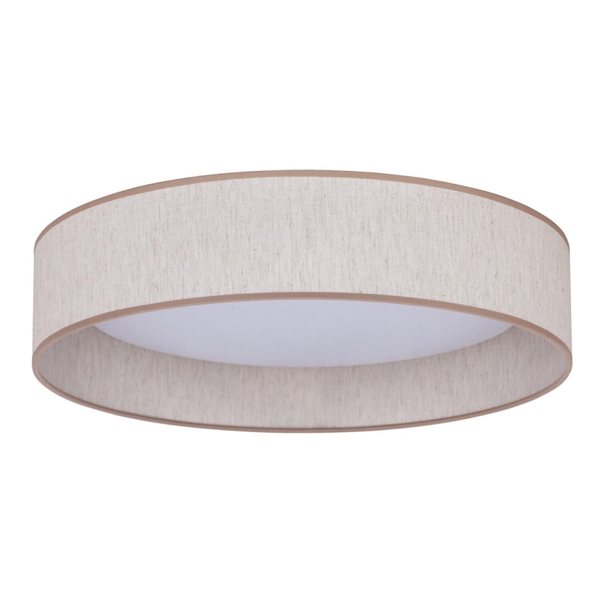 Duolla - LED Ceiling light ROLLER LED/24W/230V d. 45 cm beige