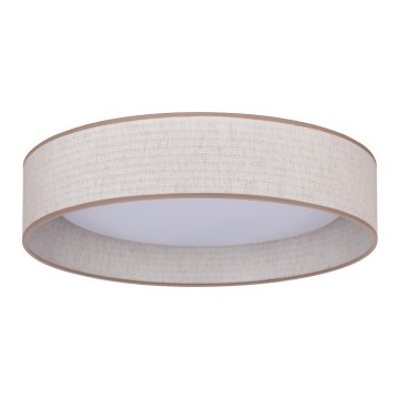 Duolla - LED Ceiling light ROLLER LED/24W/230V d. 45 cm beige