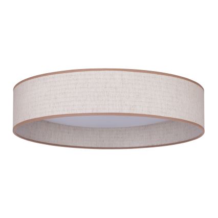 Duolla - LED Ceiling light ROLLER LED/24W/230V d. 45 cm beige