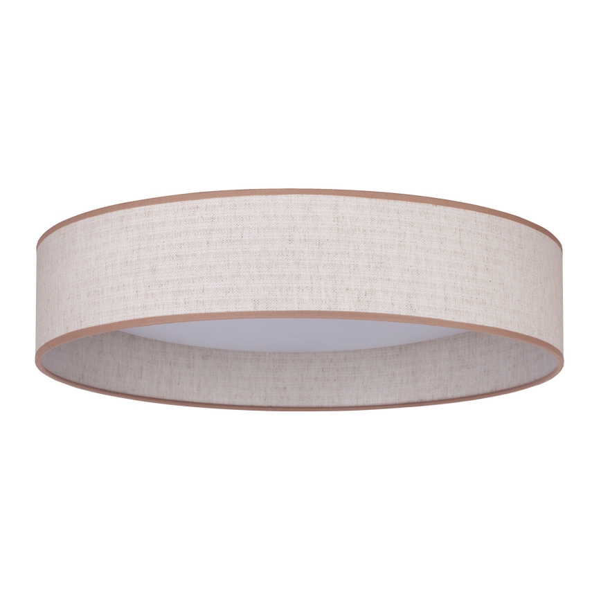 Duolla - LED Ceiling light ROLLER LED/24W/230V d. 45 cm beige