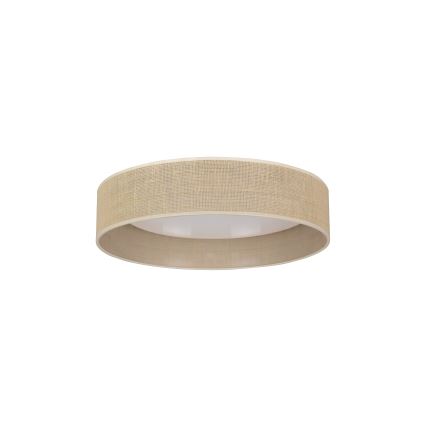 Duolla - LED Ceiling light ROLLER LED/24W/230V d. 45 cm beige