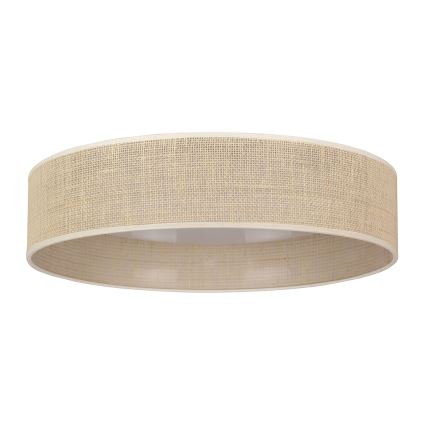 Duolla - LED Ceiling light ROLLER LED/24W/230V d. 45 cm beige