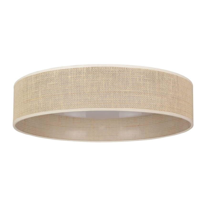 Duolla - LED Ceiling light ROLLER LED/24W/230V d. 45 cm beige
