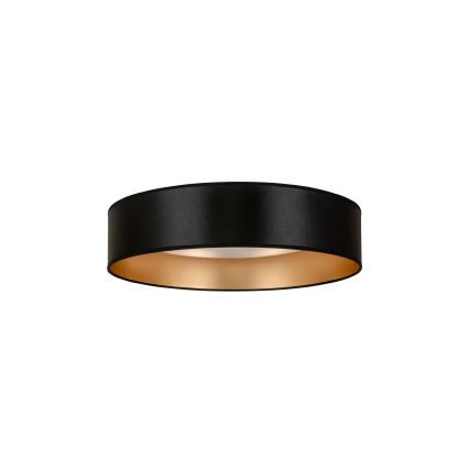 Duolla - LED Ceiling light ROLLER LED/24W/230V d. 45 cm black/gold