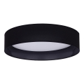 Duolla - LED Ceiling light ROLLER LED/24W/230V d. 45 cm black