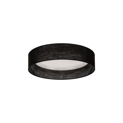 Duolla - LED Ceiling light ROLLER LED/24W/230V d. 45 cm black