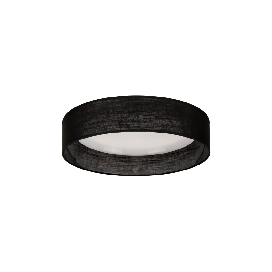 Duolla - LED Ceiling light ROLLER LED/24W/230V d. 45 cm black