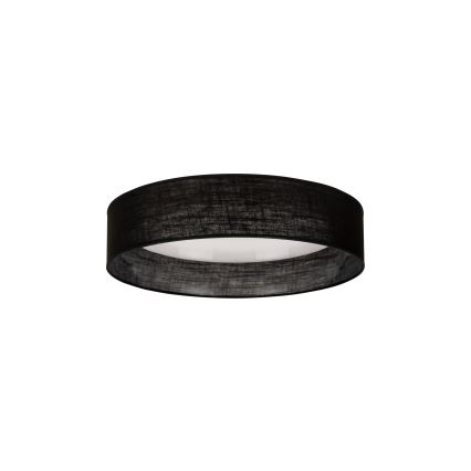 Duolla - LED Ceiling light ROLLER LED/24W/230V d. 45 cm black