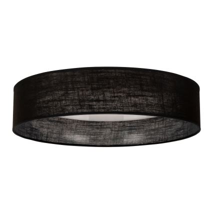 Duolla - LED Ceiling light ROLLER LED/24W/230V d. 45 cm black