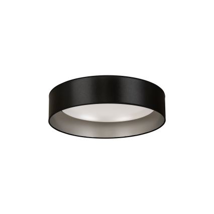 Duolla - LED Ceiling light ROLLER LED/24W/230V d. 45 cm black/silver