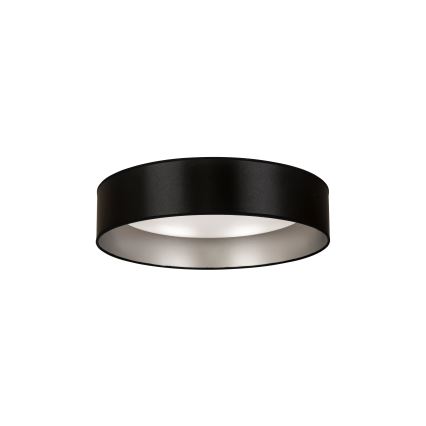 Duolla - LED Ceiling light ROLLER LED/24W/230V d. 45 cm black/silver
