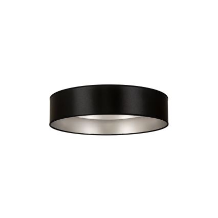 Duolla - LED Ceiling light ROLLER LED/24W/230V d. 45 cm black/silver