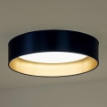 Duolla - LED Ceiling light ROLLER LED/24W/230V d. 45 cm blue/gold