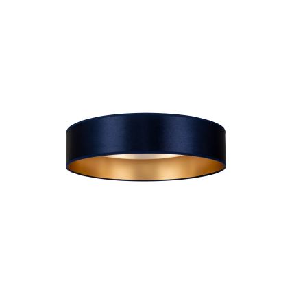 Duolla - LED Ceiling light ROLLER LED/24W/230V d. 45 cm blue/gold