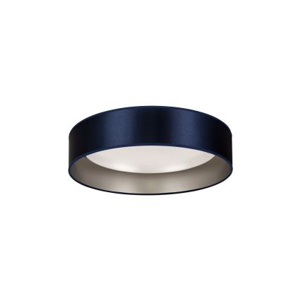Duolla - LED Ceiling light ROLLER LED/24W/230V d. 45 cm blue/silver