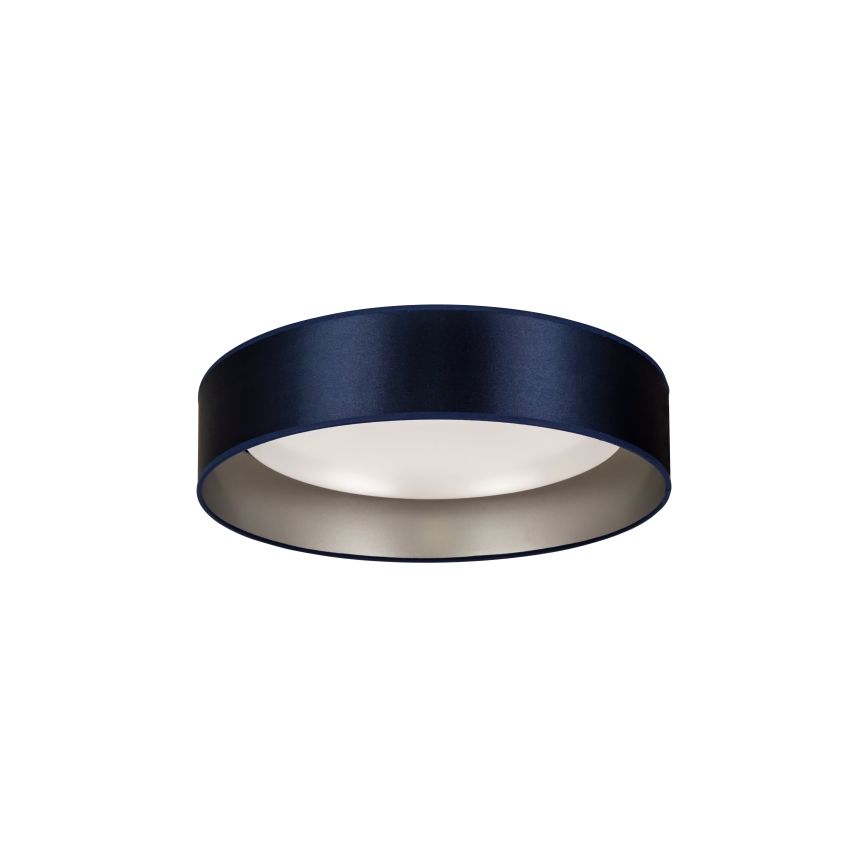 Duolla - LED Ceiling light ROLLER LED/24W/230V d. 45 cm blue/silver