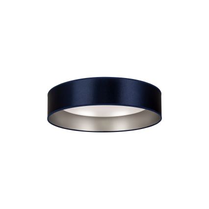 Duolla - LED Ceiling light ROLLER LED/24W/230V d. 45 cm blue/silver