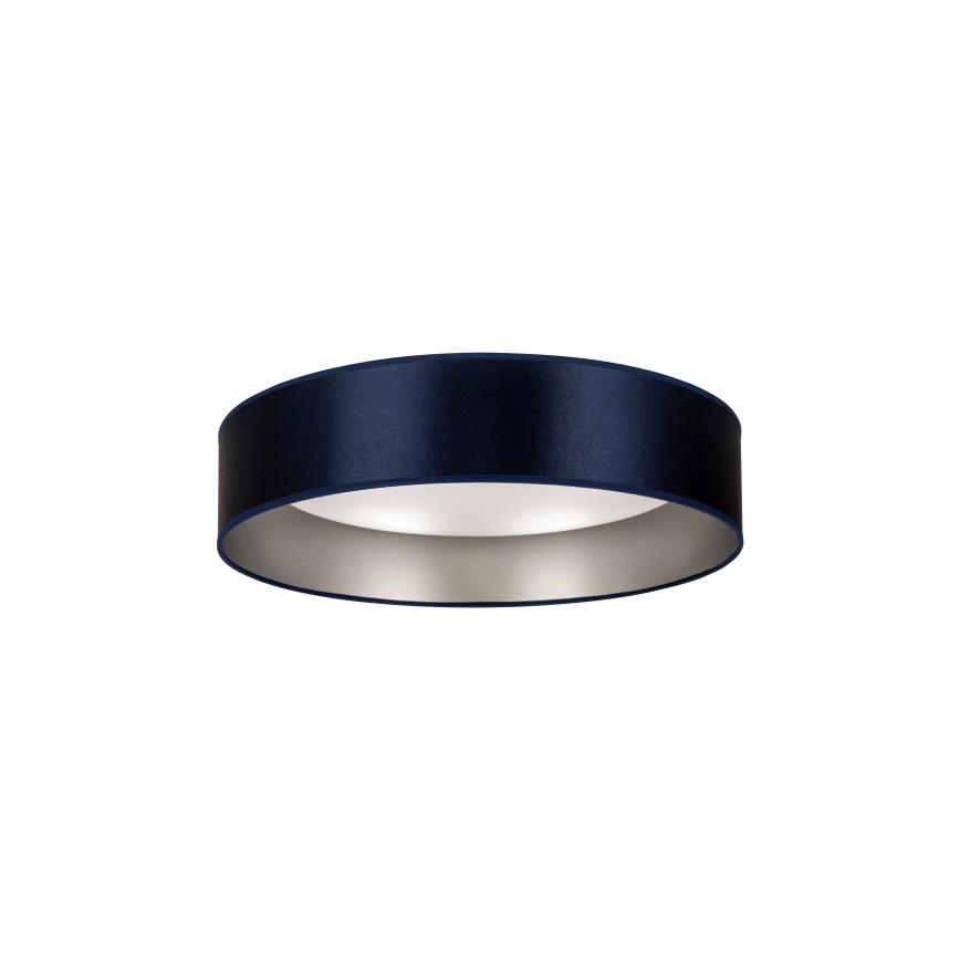 Duolla - LED Ceiling light ROLLER LED/24W/230V d. 45 cm blue/silver
