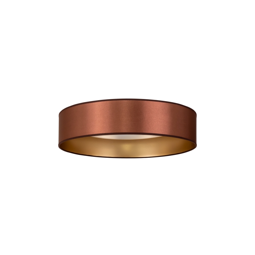 Duolla - LED Ceiling light ROLLER LED/24W/230V d. 45 cm copper/gold