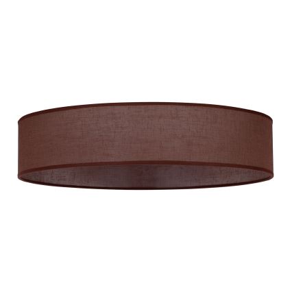 Duolla - LED Ceiling light ROLLER LED/24W/230V d. 45 cm dark brown