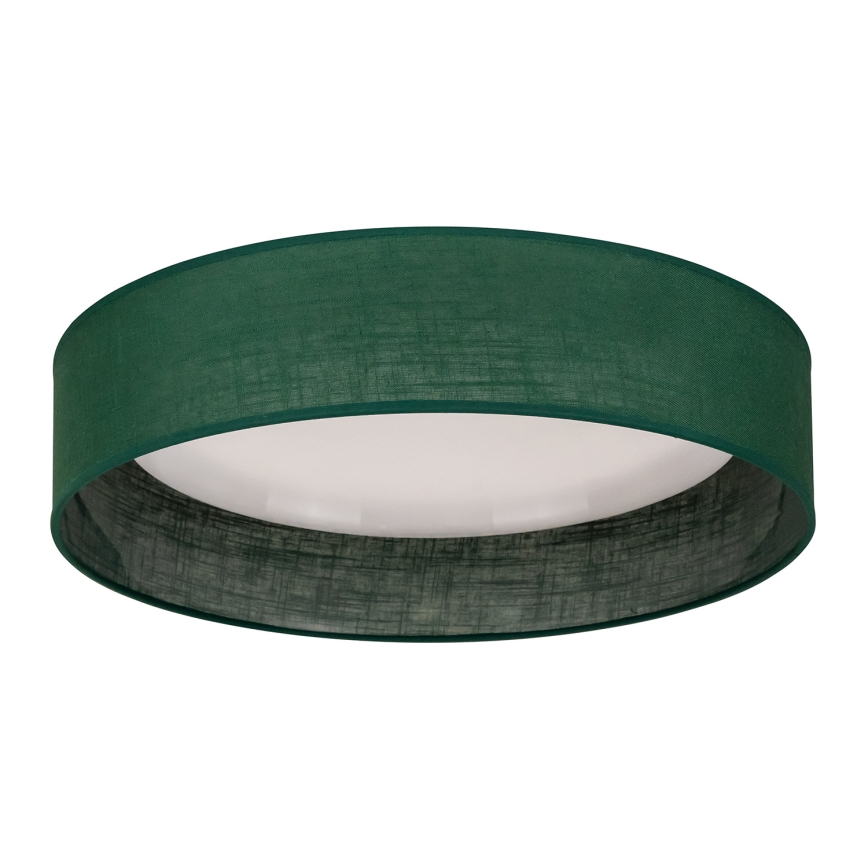 Duolla - LED Ceiling light ROLLER LED/24W/230V d. 45 cm green