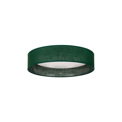 Duolla - LED Ceiling light ROLLER LED/24W/230V d. 45 cm green